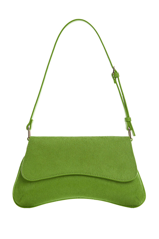 Flap leather bag - 4