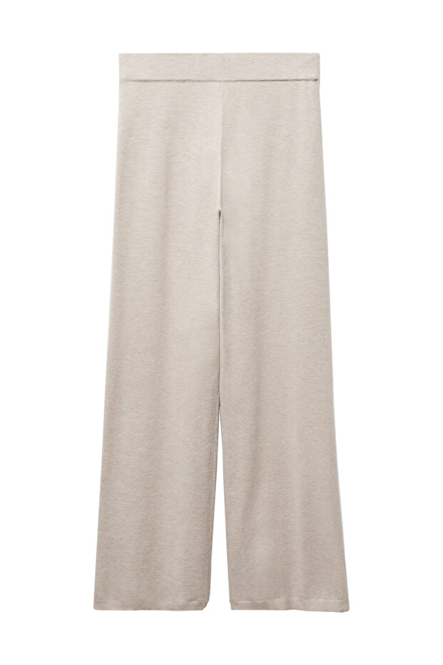 Knitted wideleg trousers - 4