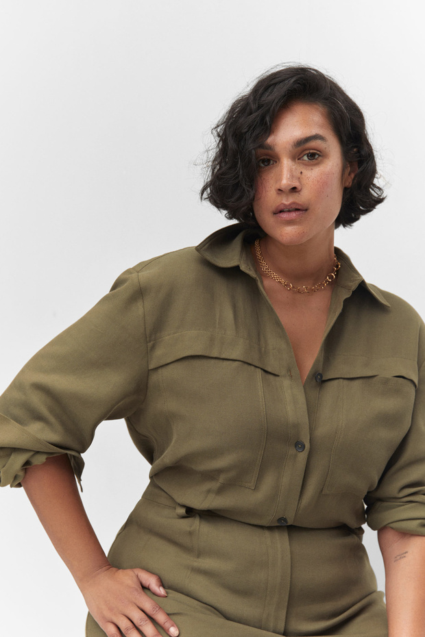 Cotton pockets jumpsuit - 8