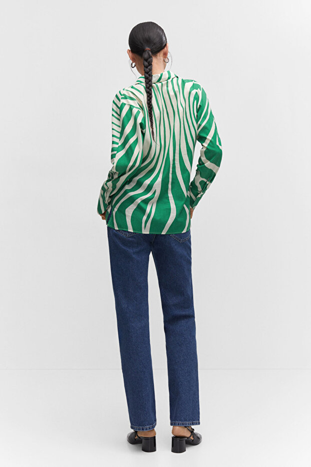 Printed cotton shirt - 7