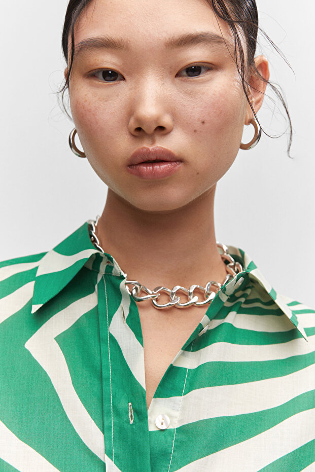 Printed cotton shirt - 5