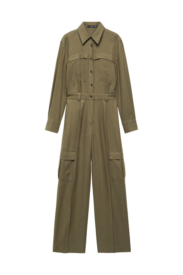 Cotton pockets jumpsuit - 4