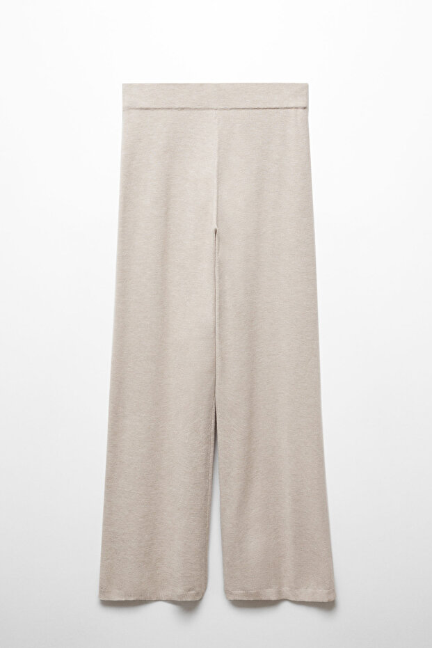 Knitted wideleg trousers - 3