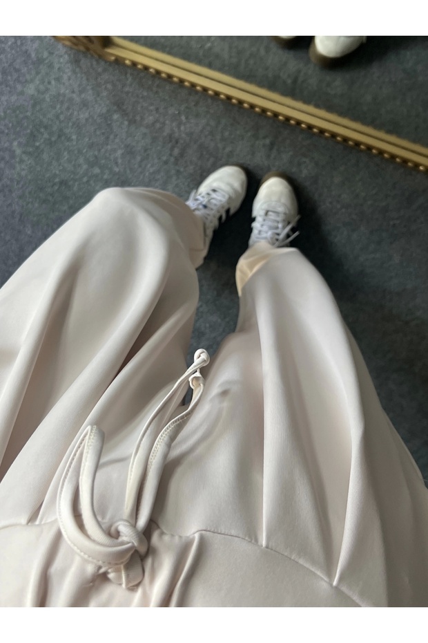 Bej Şalvar Model Modal Pantolon - 2