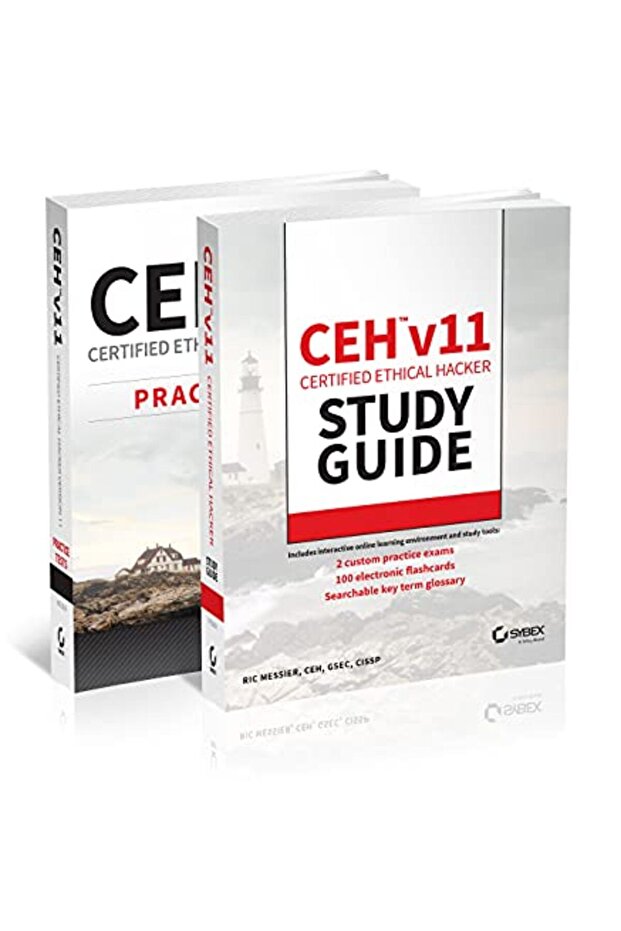دليل دراسة Ceh V11 Certified Ethical Hacker + مجموعة اختبارات تدريبية - 1