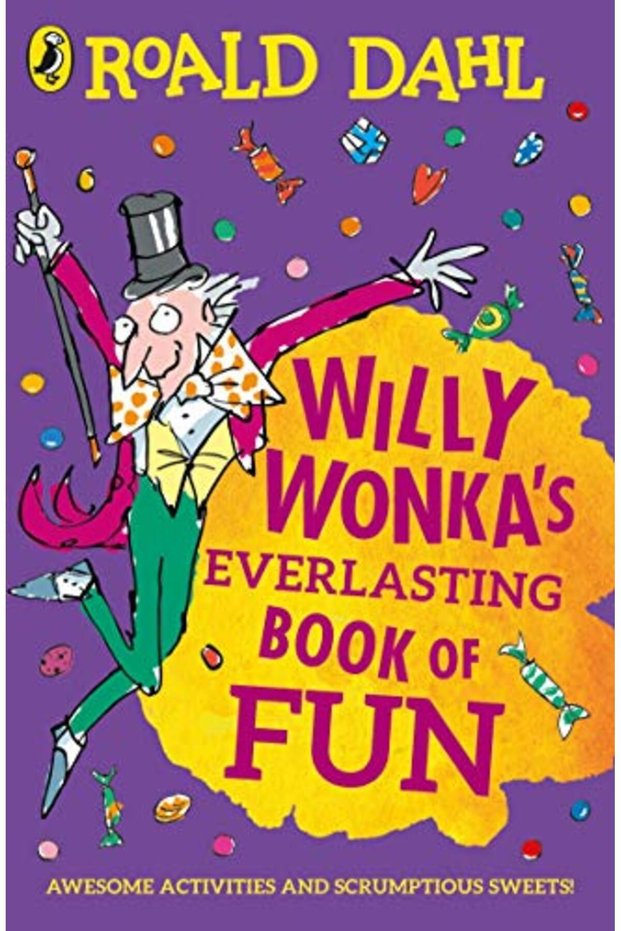 Willy Wonkas Everlasting Book Of Fun