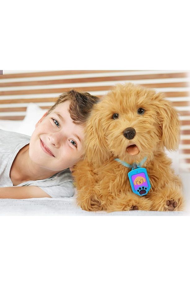 My Fuzzy Friends Moji Interactive Labradoodle İnteraktif Büyük Sevimli Köpek - 4