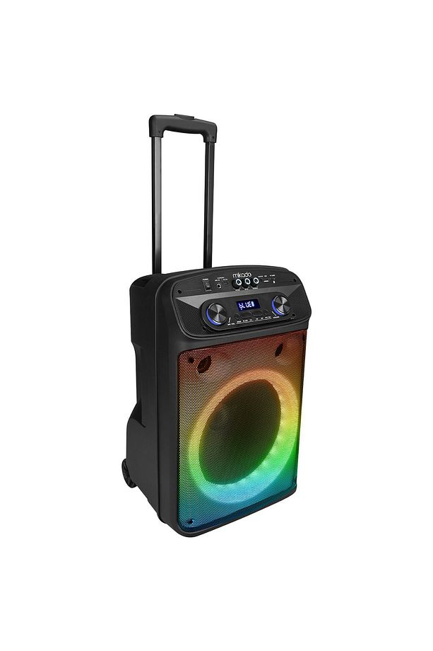 Md-bt505 60w Usb/bt/tf/tws Led Işıklı Kablosuz Ve Kafa Mikrofonlu Toplantı-parti Hoparlörü - 3