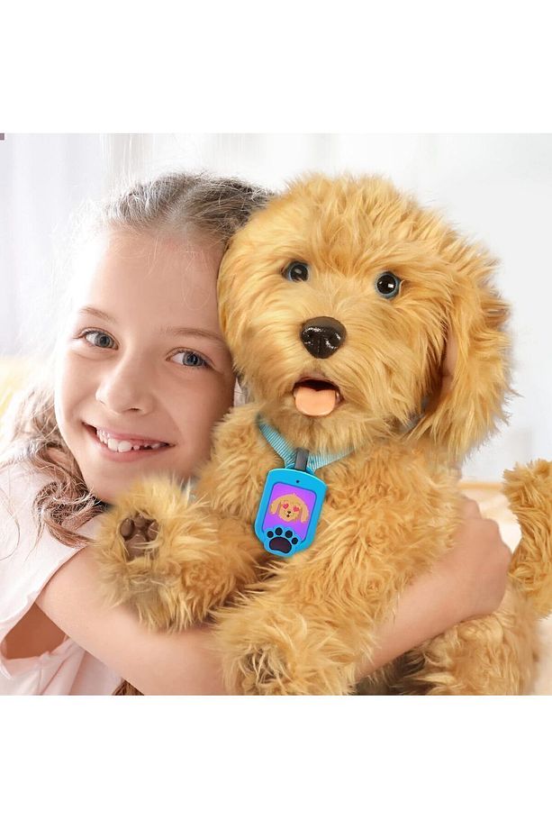 My Fuzzy Friends Moji Interactive Labradoodle İnteraktif Büyük Sevimli Köpek - 7