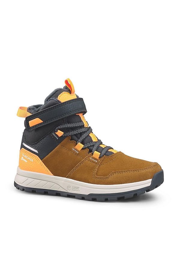 Quechua Çocuk Cırt Cırtlı Kar Botu - Deri - Sh100 Warm - 3