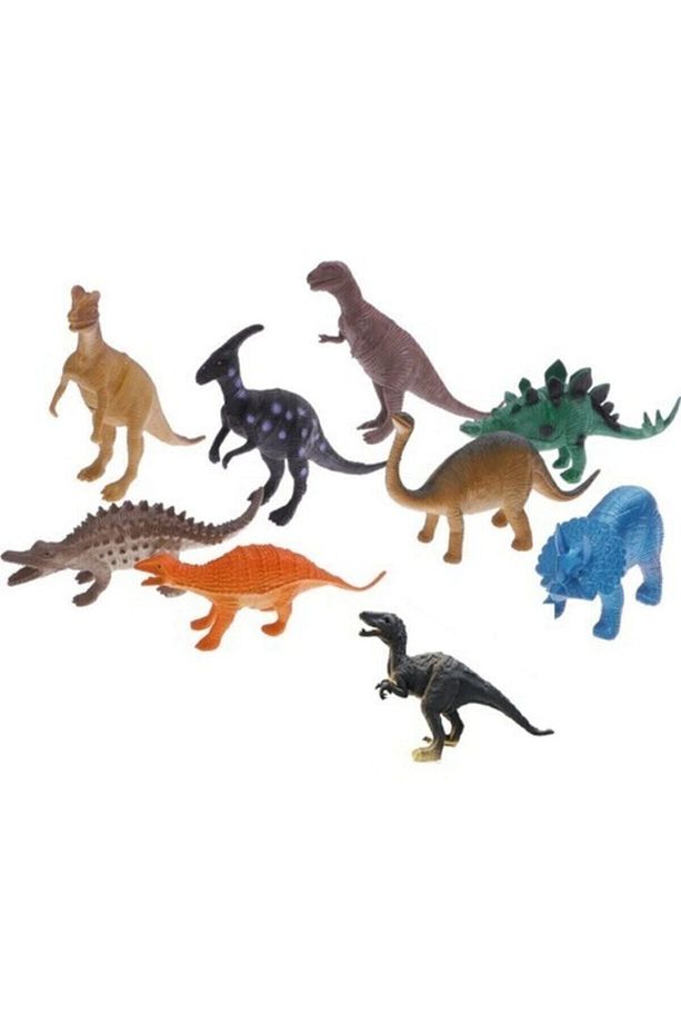 Oyuncak Hayvanlar 8 Parça Dinozor Seti Dinazorlar - 2
