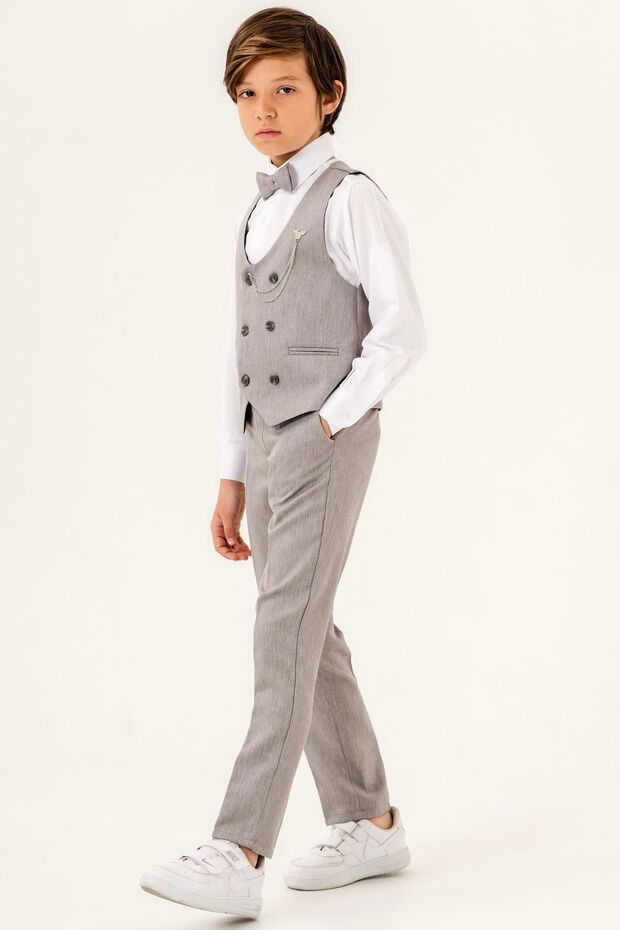 Boy's Suit with Planet Vest