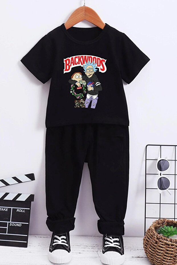 Kids Backwoods Bottom - طقم بدلة رياضية علوية