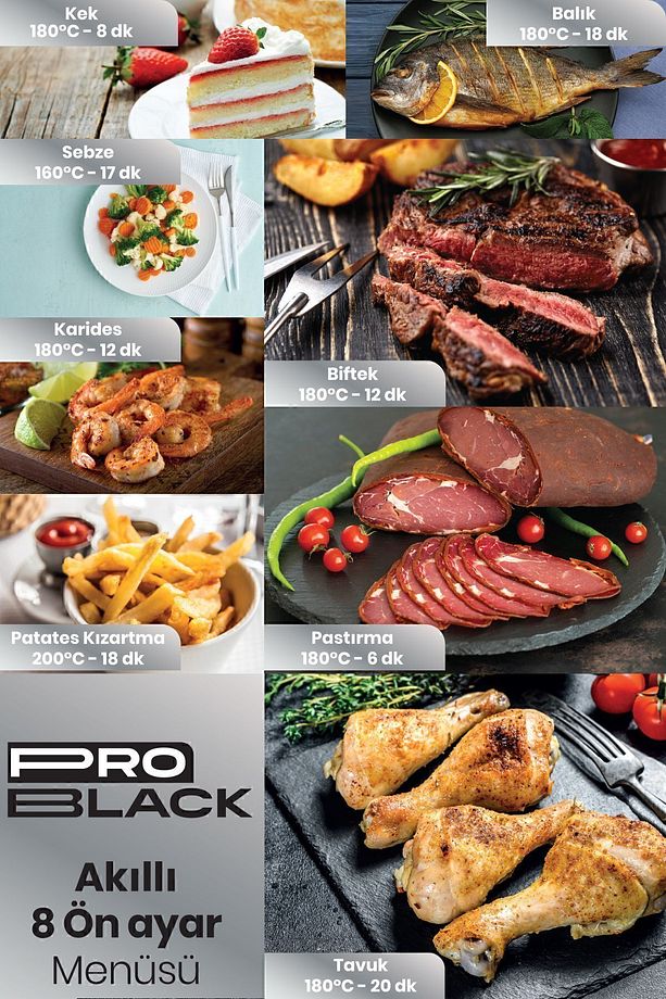 ProBlack P600 SICAK HAVA FRİTÖZÜ TK - 5