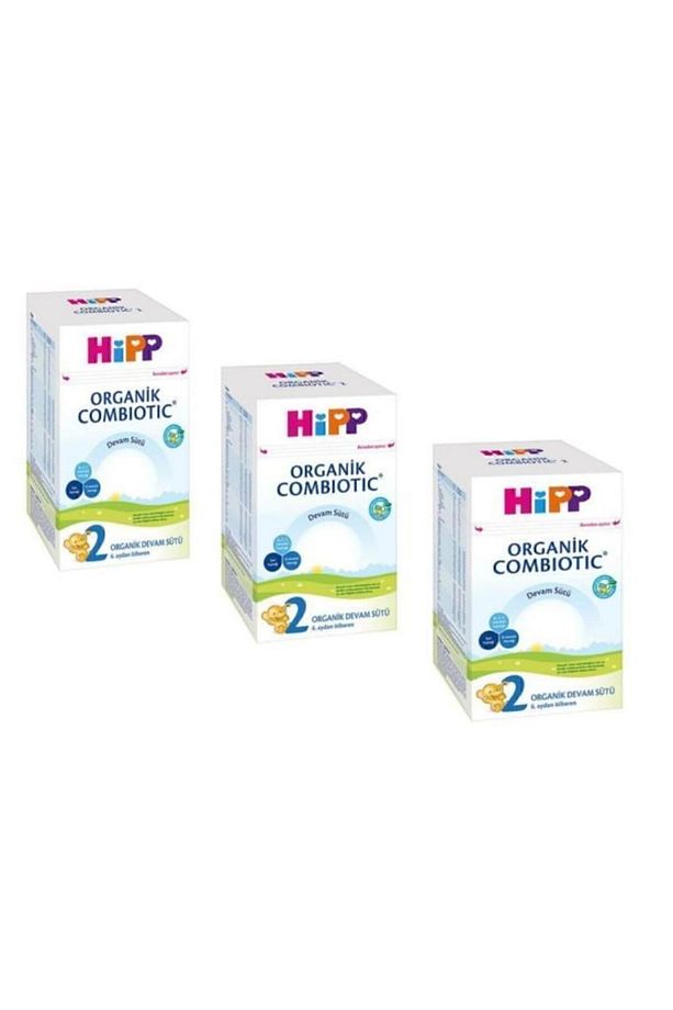 2 Organik Devam Sütü Combiotic 800 gr X 3 Adet - 1