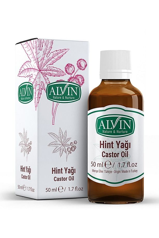Hint Yağı (Castor Oil), Soğuk Sıkım, %100 Saf ve Doğal, 50 ml - 1