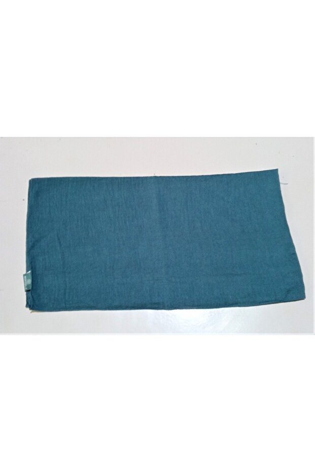 وشاح ناعم بلون سادة - 3