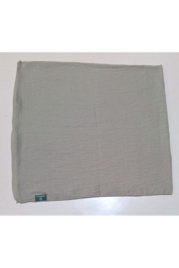 وشاح ناعم بلون سادة - 2