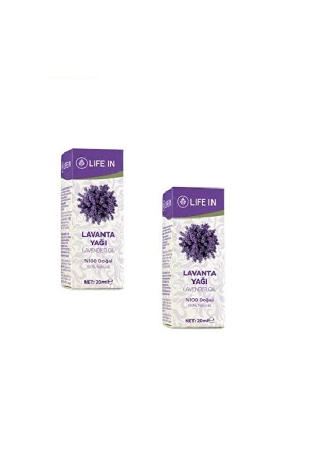 Life In Lavender - 100% Natural Oil, 20ml 2 Bottles, 40ml