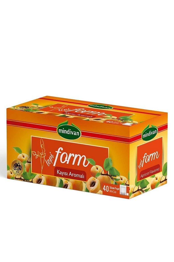 Kys 1adet 40 Lık Kayısı Aromalı Form Çayı - 1