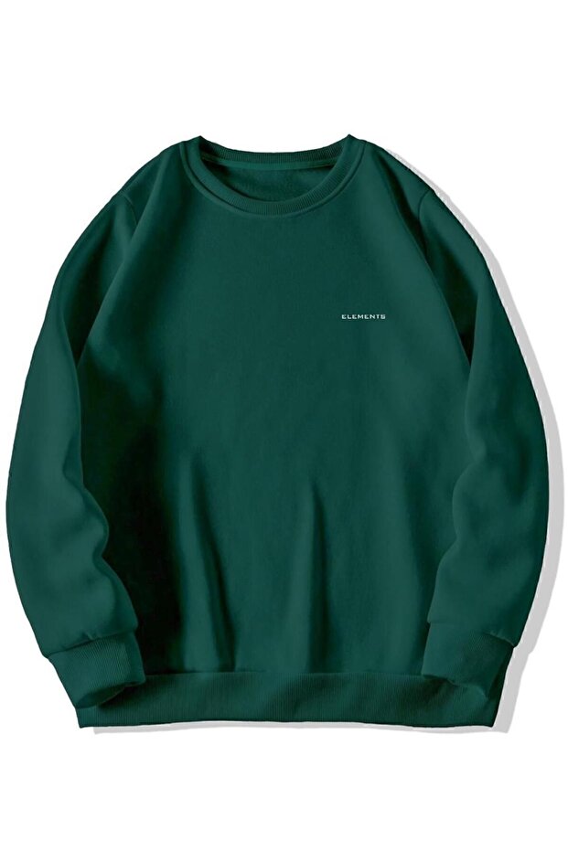 Unisex Oversize Basic Sweatshirt - 1