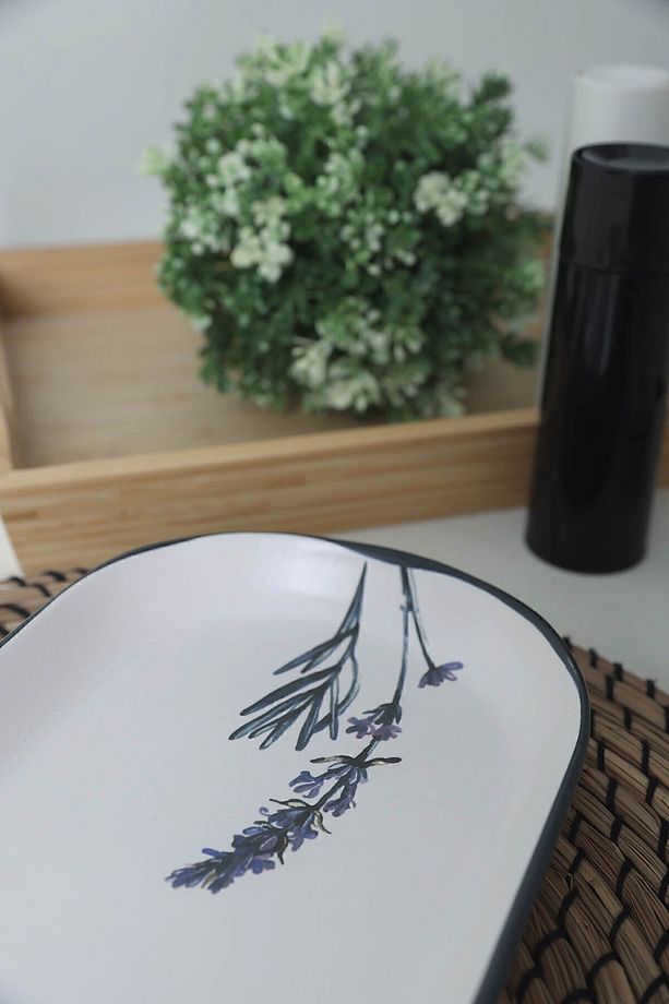 Çiçek Bahçesi Noyan Kayık Tabak 28 Cm 2 Adet 18942 - 4