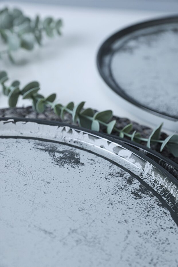 Vintage Mist Stackable Servis Tabağı 27 Cm 6 Adet 21778 - 5