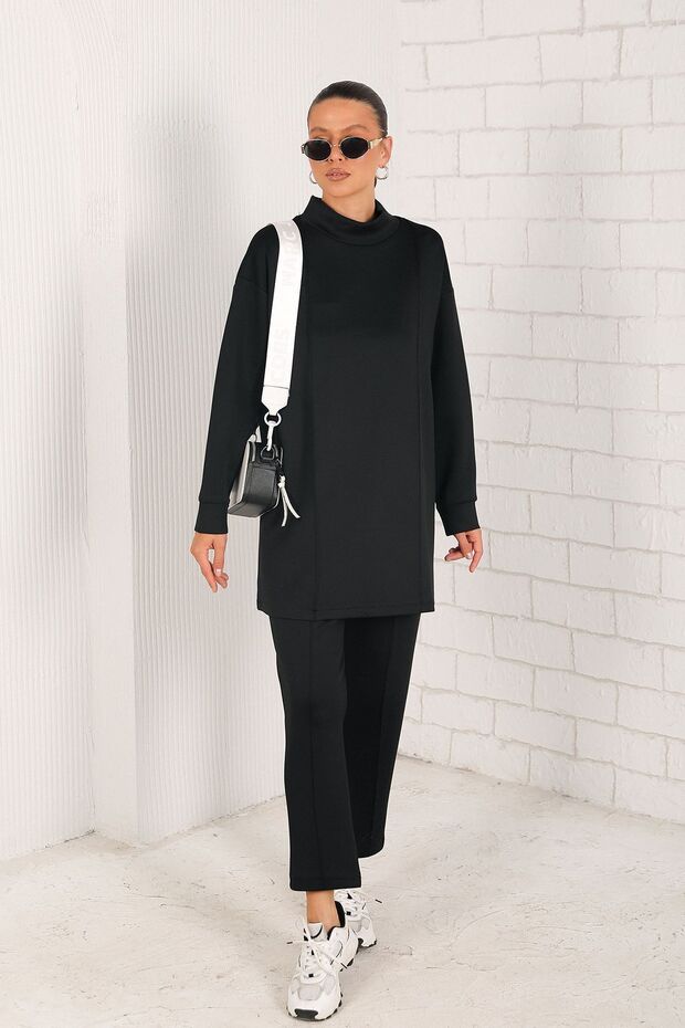 طقم سكوبا أساسي أسود موديل 3-5201 - 1