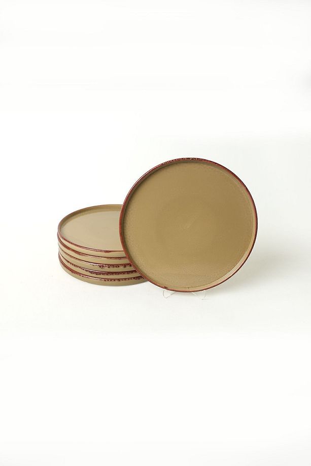 Vintage Stackable Servis Tabağı 27 Cm 6 Adet 21979 - 7