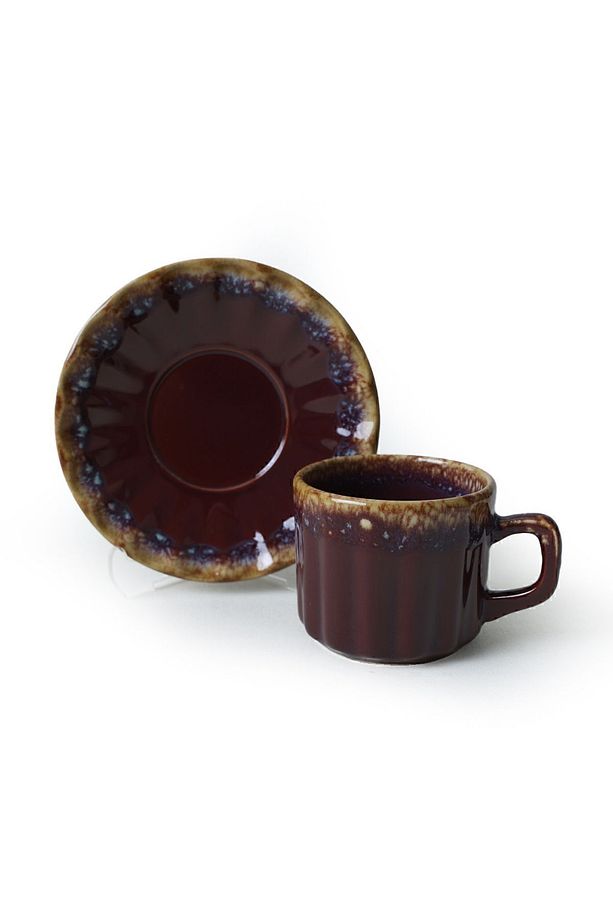 Shizen Mürdüm Sirius Çay Takımı 12 Parça 6 Kişilik Q45 - 7