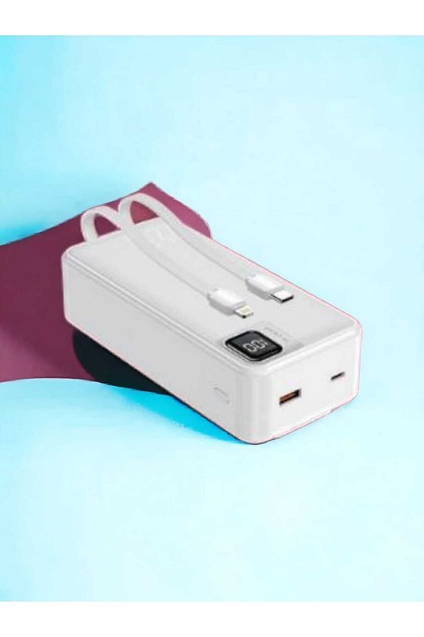 POWERBANK 30.000 mAh YENİ NESİL KENDİNDEN KABLOLU 22.5 W ULTRA HIZLI VE GÜÇLÜ PD QC 3.0 - 4