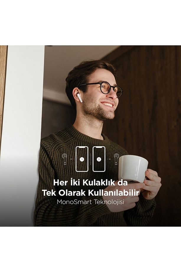 Airbeat Lite 2 Gerçek Kablosuz TWS Bluetooth Kulaklık - 8
