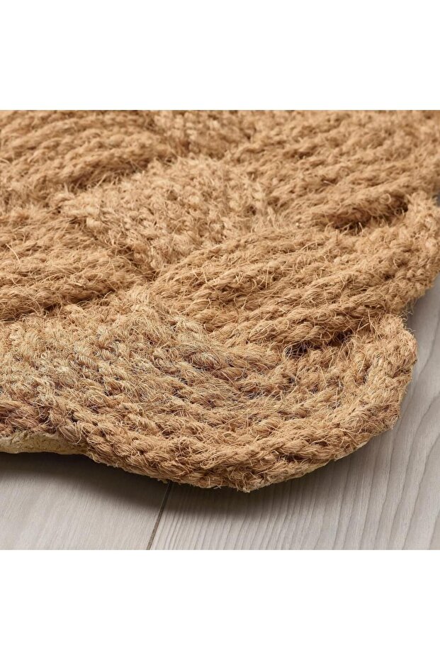 El Dokuması Hasır Kapı Önü Paspas - 40x60 Cm - 3