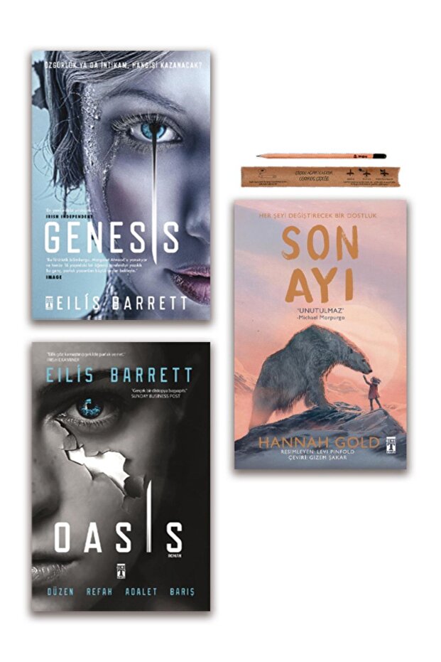 Oasis - Genesis - Son Ayı Roman Set 3 Kitap