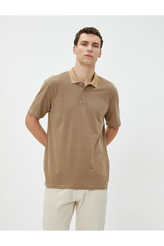 Erkek Basic Polo Tişört - 1