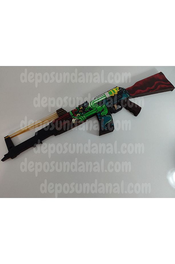 Ahşap Cs-go ATEŞ YILANI TÜF - 2