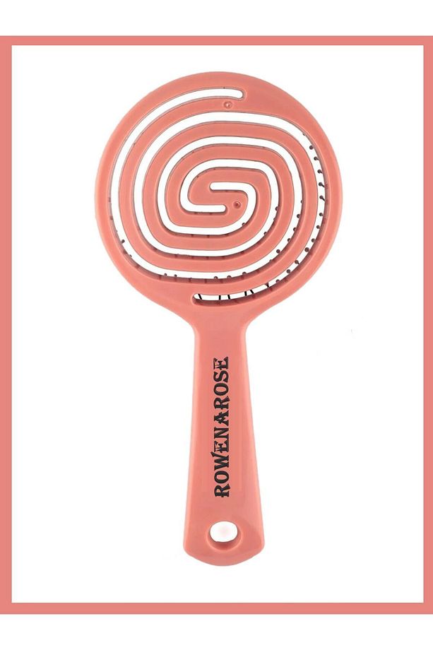Pembe Pro Üç Boyutlu Oval Saç Fırçası - 2