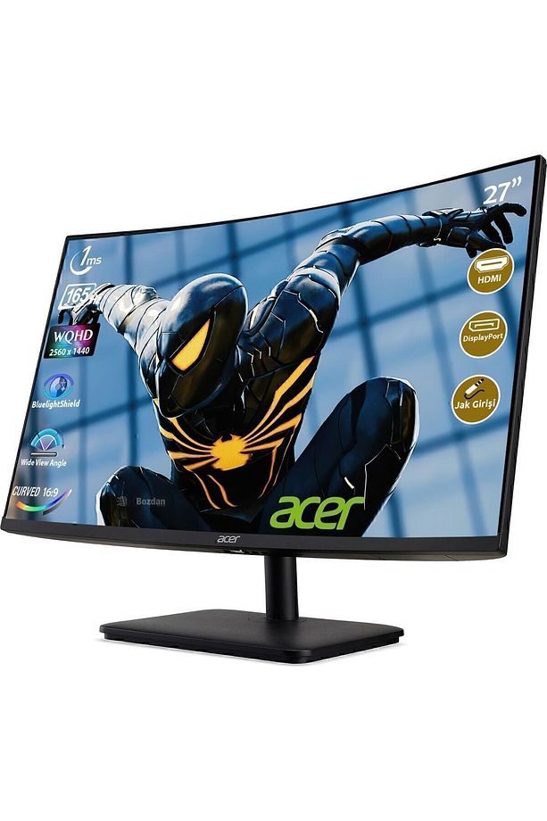 Edo270u 27'' 165hz 1 Ms (HDMI X DİSPLAY) Adaptive-sync Qhd Curved Monitör Um.he0ee.p10 - 6