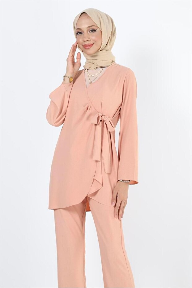 2122_waist-tied Hijab Jacket