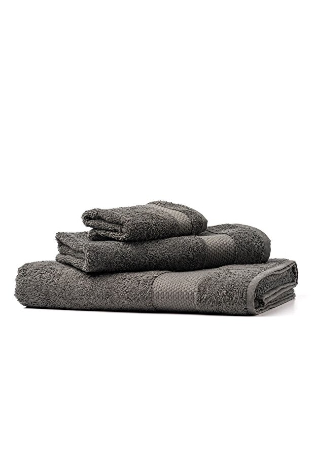 | مينيرفا | طقم مناشف قطن 100% مكون من 3 قطع