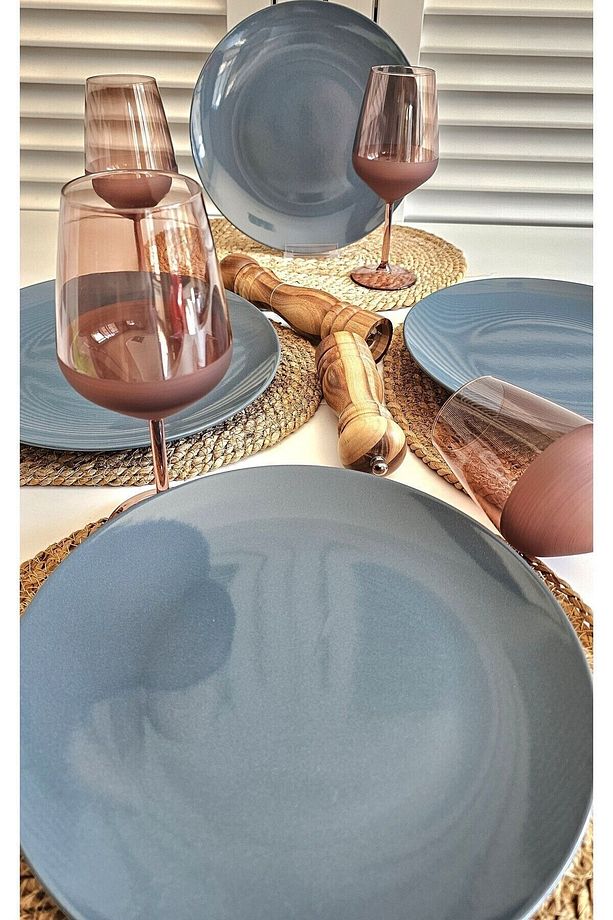 Soft Ege Servis Tabağı 27 Cm 4 Adet - 6