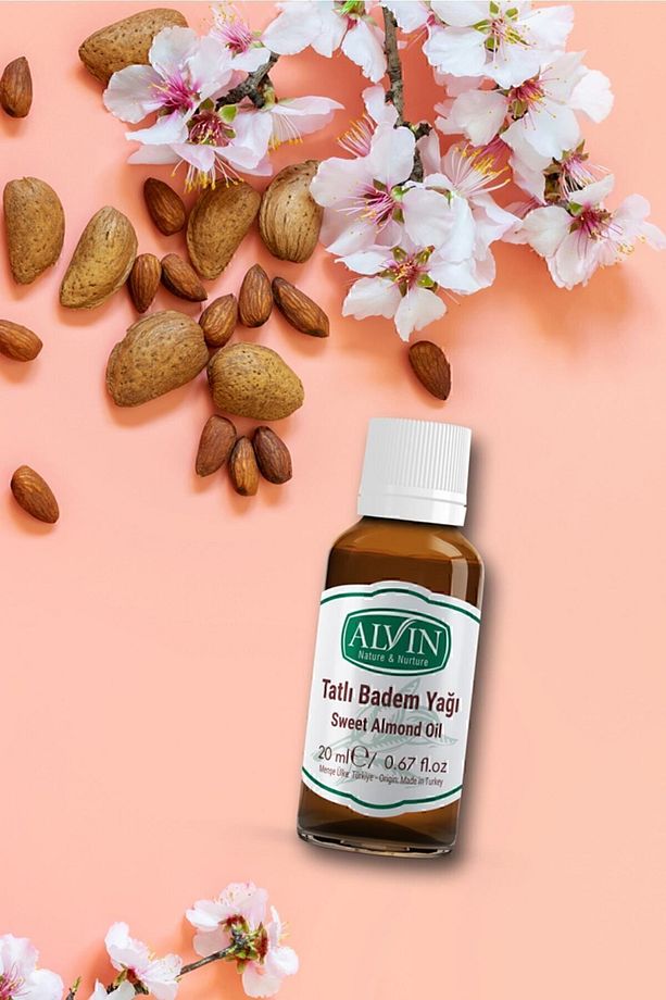 Tatlı Badem Yağı, Soğuk Sıkım, %100 Saf Ve Doğal, 20 ml - 5