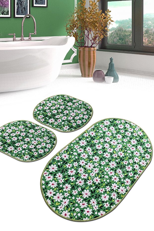Cladant Bathroom Rug Set of 3