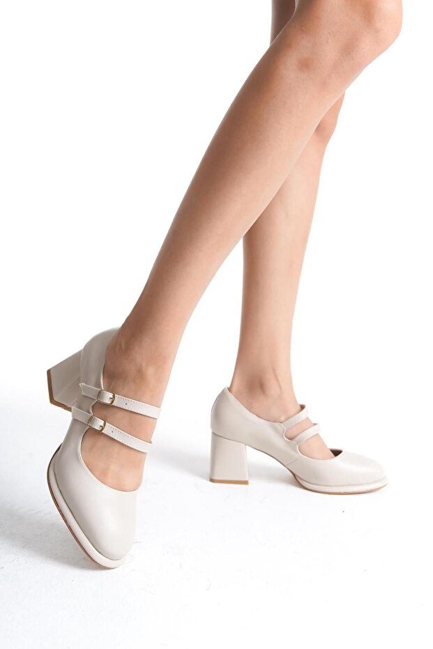 Heeled platform stiletto skin skin