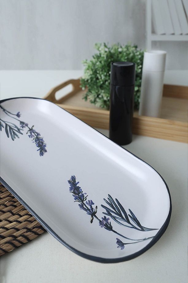 Çiçek Bahçesi Noyan Kayık Tabak 28 Cm 2 Adet 18942 - 3