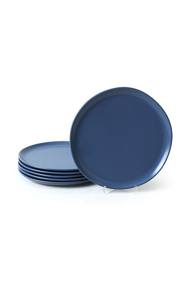 Mat Mavi Sardes Servis Tabağı 28 Cm 6 Adet 399 - 7