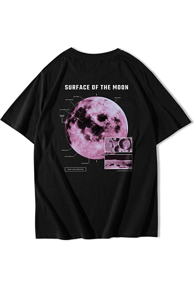Unisex Oversize Surface On The Moon T-shirt