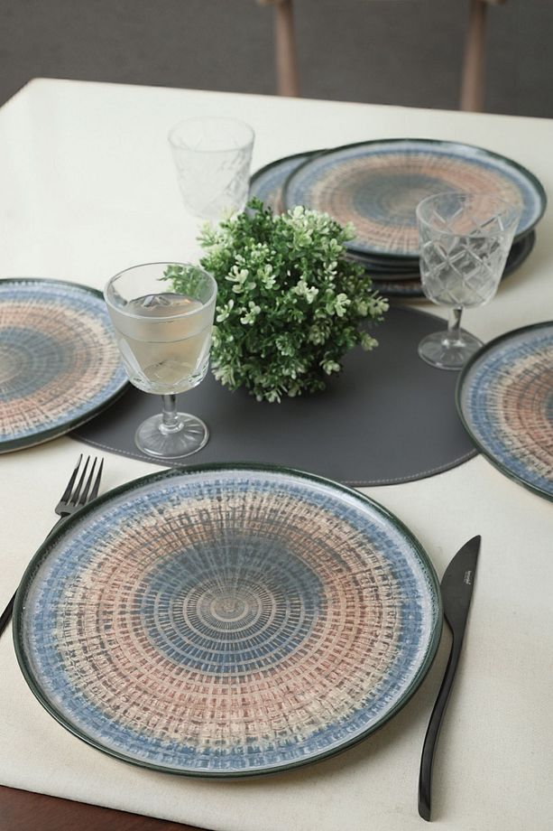 Hydra Nordic Servis Tabağı 28 Cm 6 Adet 21279 - 1
