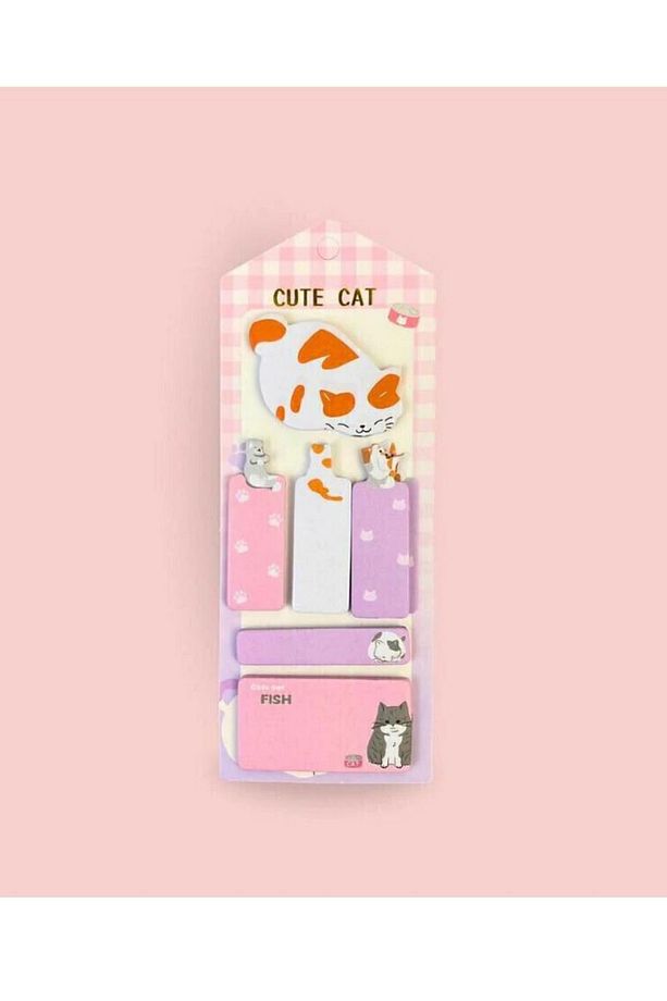 1 Adet Cute Animals Postit Not Kağıdı Ayraç Index Yapışkan Not Kağıdı Kitap Ayraç 120 Yaprak - 3
