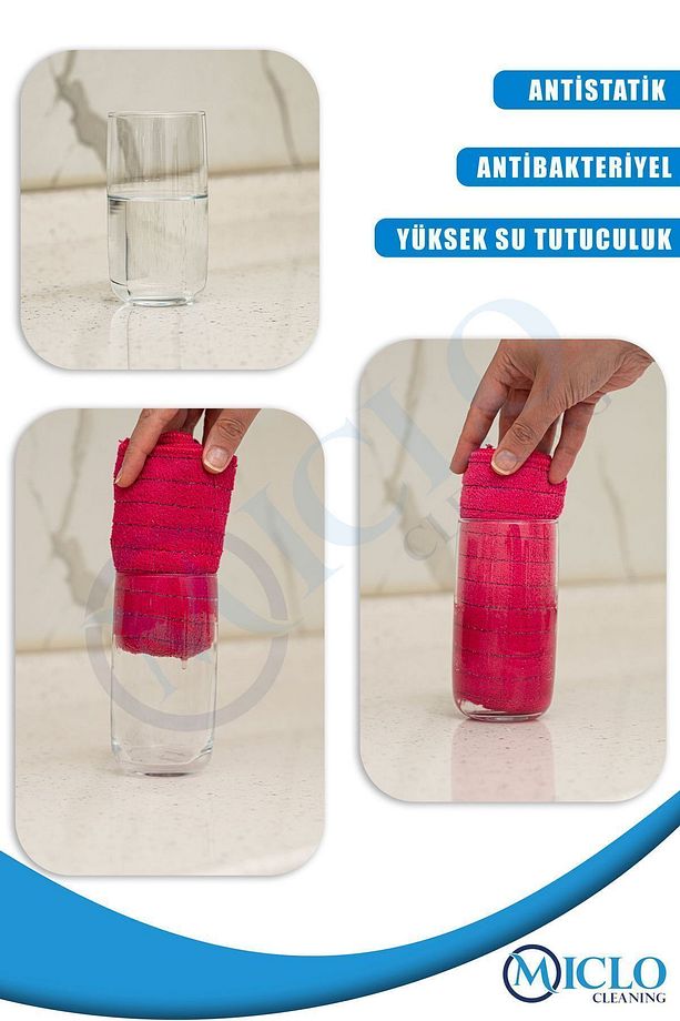 2 Adet - Zorkir Ovalama Bezi - Simli, Telli Bez 40x40 Kare Desen - 7